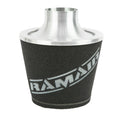Ramair Large Foam Filter Aluminium Base 80mm (3.1inch) OD SIlver