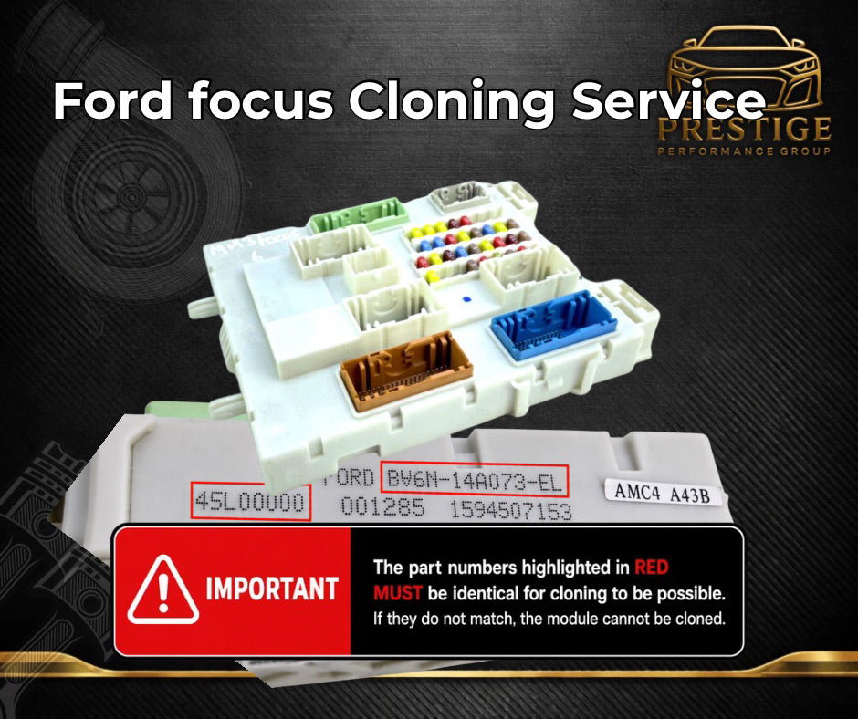 Ford Focus BCM Cloning Service Cloning & Programming