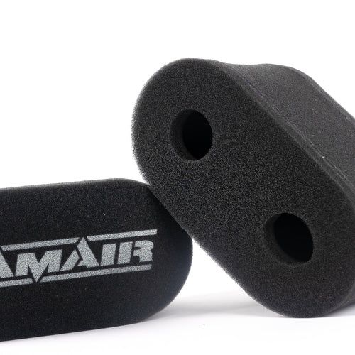 2x Twin Inlet Motorcycle Carb Sock Foam Air Filter 29mm