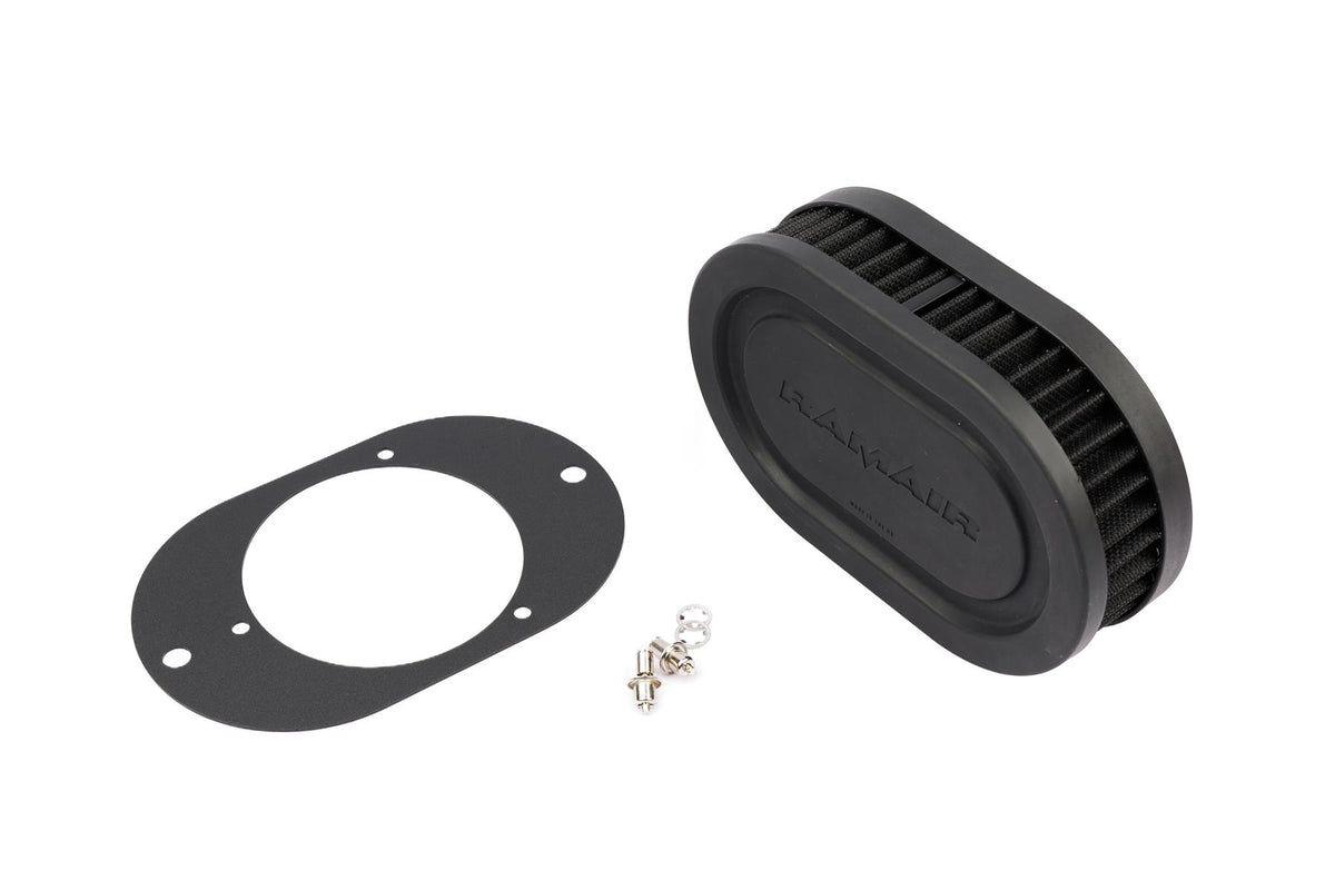 Pleated Carburettor Air Filter Baseplate to fit Weber 23/32 TLD 40mm Int Height