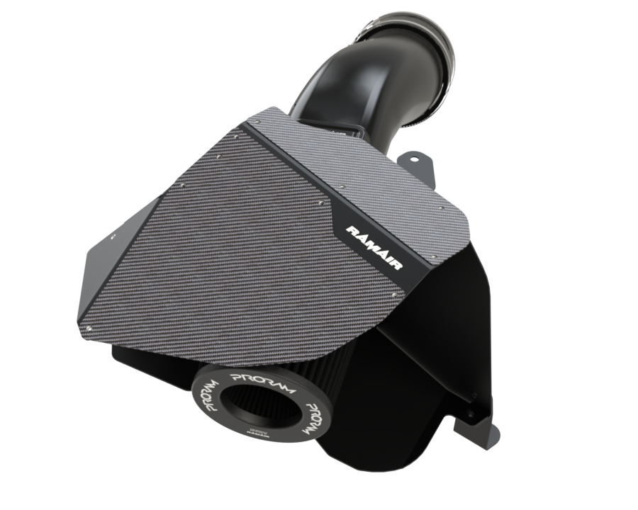 Pleated Intake Kit for F66 Mini Cooper & F70 M135i with Carbon Fibre Lid