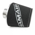 Ramair Large Foam Filter Aluminium Base 90mm (3.5inch) OD Silver