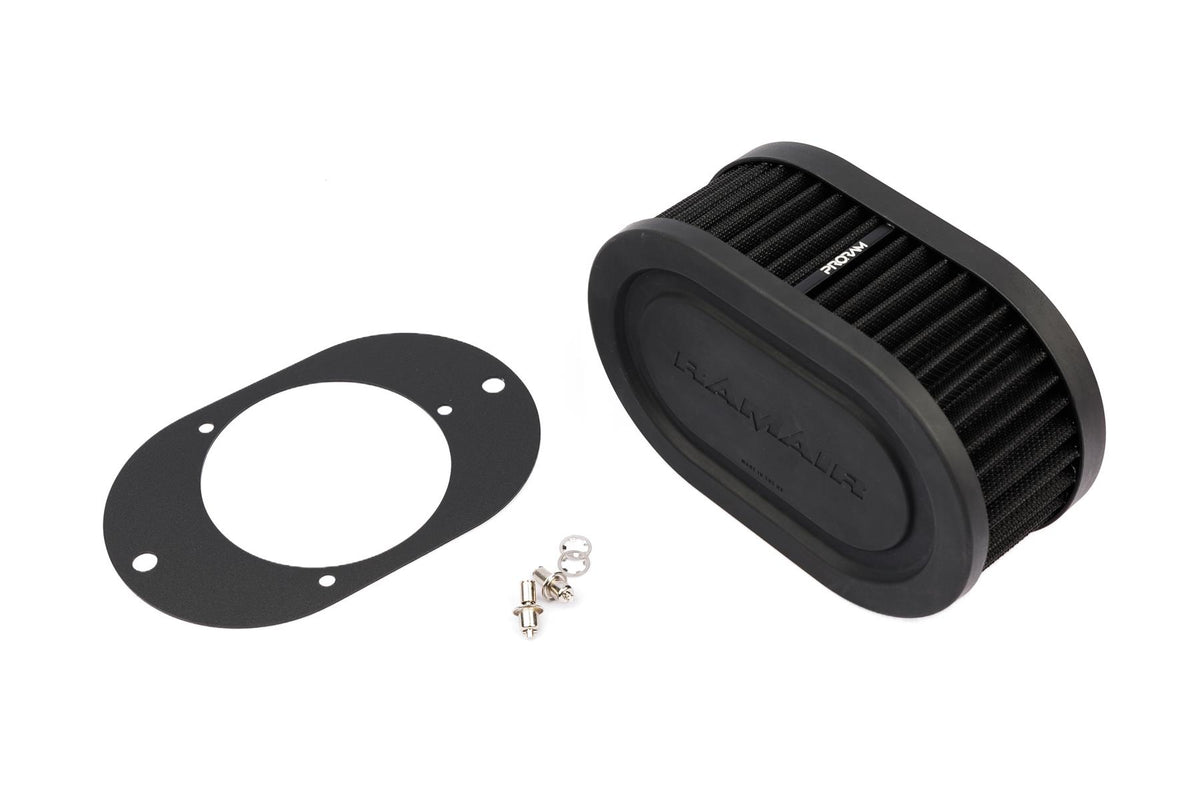 Pleated Carburettor Air Filter Baseplate to fit Weber 23/32 TLD 65mm Int Height