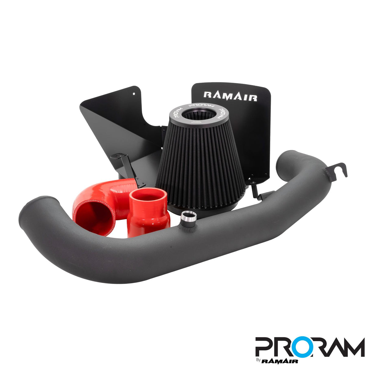 Performance Pleated Induction Kit for 2.3 Ecoboost MK3 Ford Focus RS - Red Hose