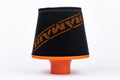 Ramair Large Foam Filter Aluminium Base 100mm (3.9inch) OD Orange