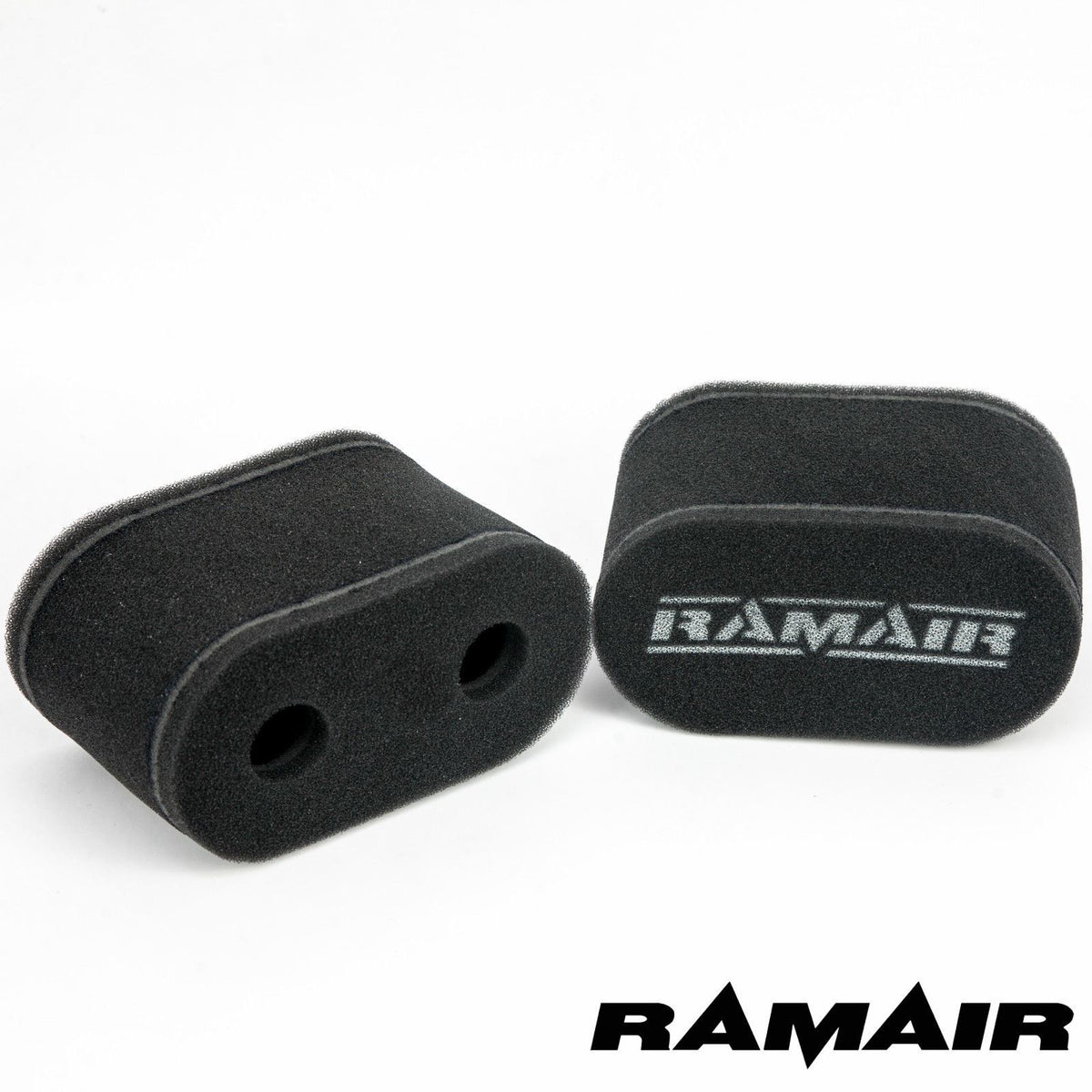 2x Twin Inlet Motorcycle Carb Sock Foam Air Filter 47mm