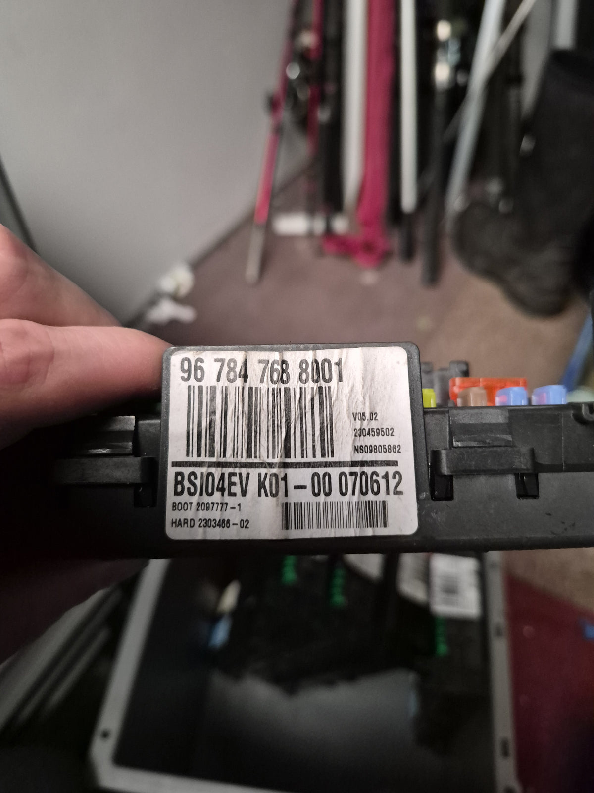 Peugeot Citroen BSI Module 96 784 768 80 01 BSI04EV K01-00 070612