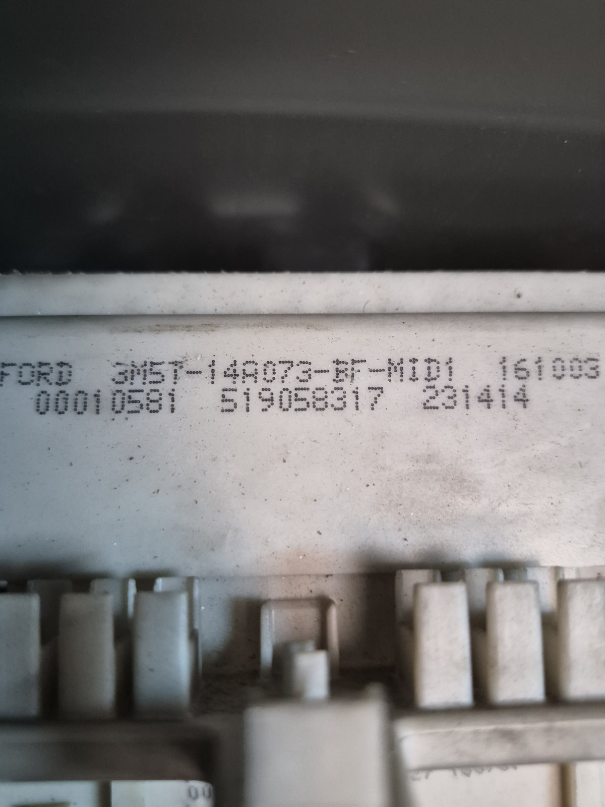 Ford BCM BSI Module 3M5T-14A073-BF MD01; 161003