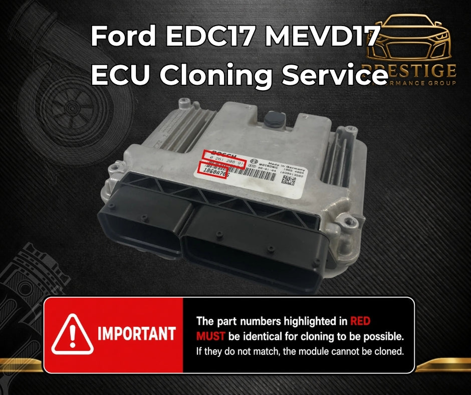 Volkswagen Audi Group MED17.5 Cloning Service ECU Cloning & Programming