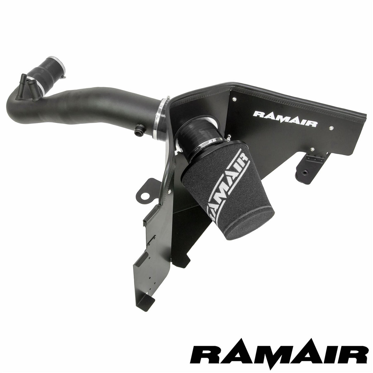 Performance Foam Induction Kit for 2.3 Ecoboost Ford Mustang - Black Hose