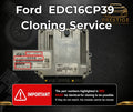 Ford EDC16CP39 Cloning Service ECU Cloning & Programming