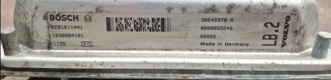 Volvo XC90 2005-2009 0281011441 30646978A LB.2 ecu