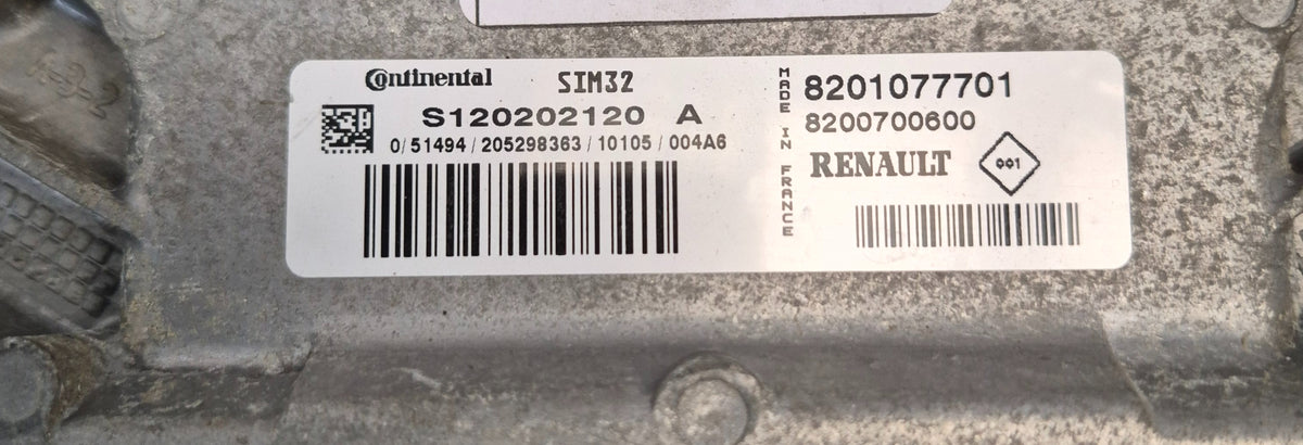 Renault Clio MK3 2005-2012 1.2 TCE Turbo Engine Control Unit ECU 8201077701