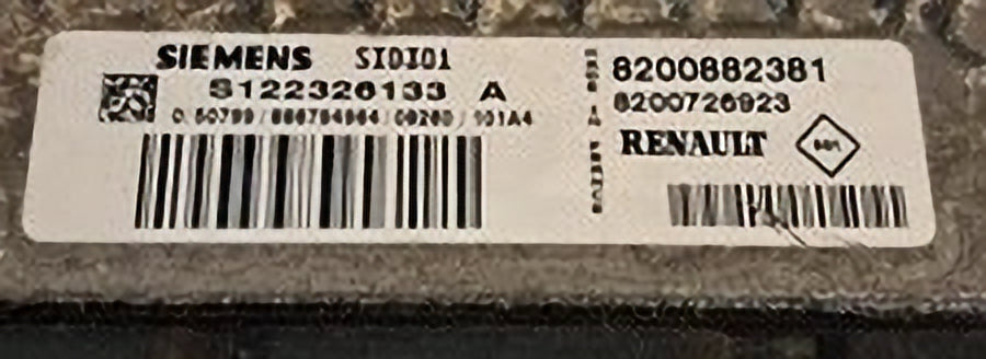 Renault Laguna 1.5 DCi Engine ECU SID301 8200882381 8200726923