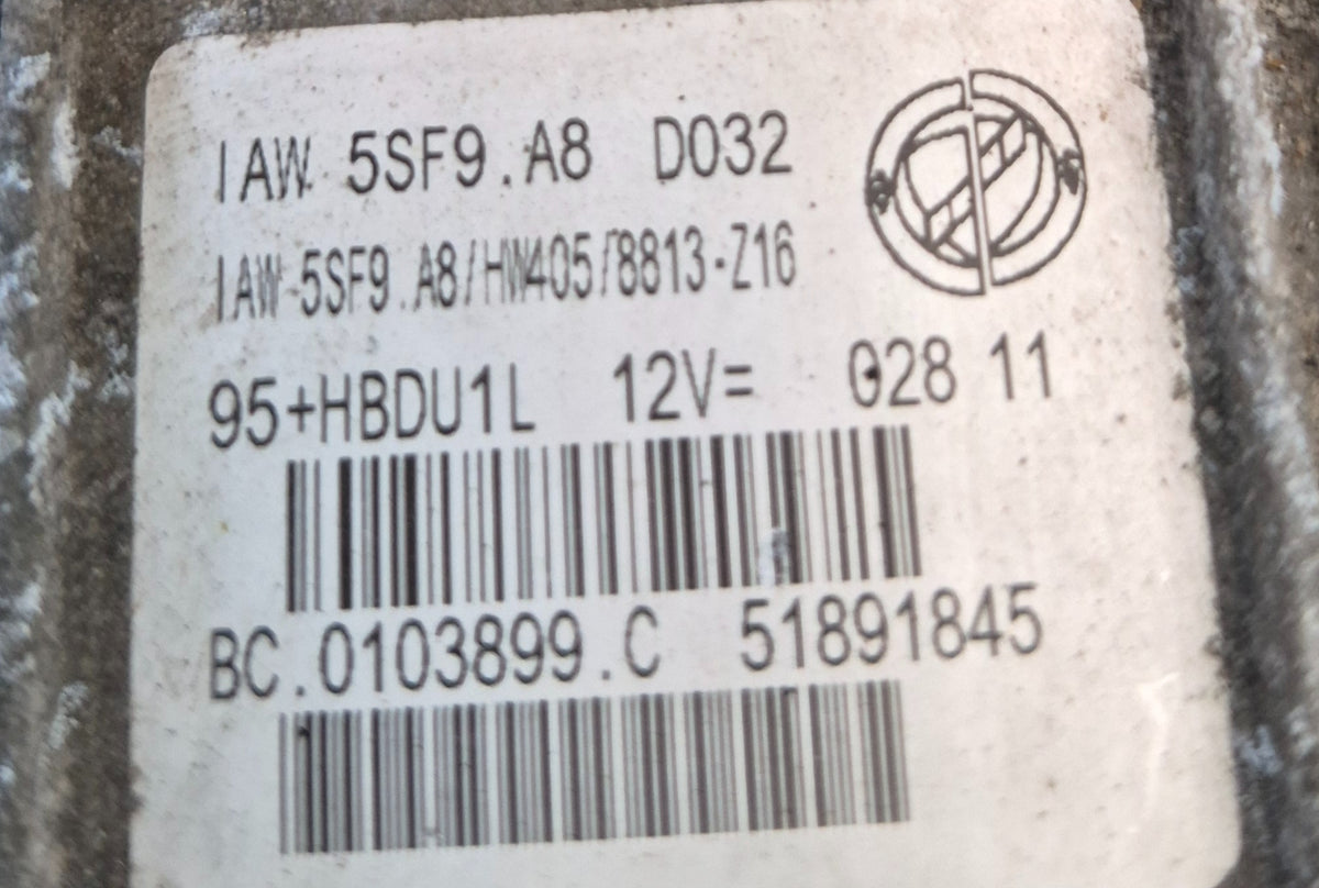 Fiat ECU - 0103899T / 51891845 | Used OEM