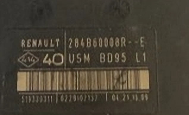 RENAULT MEGANE 284B60008R MK3 08-12 FUSE BOX
